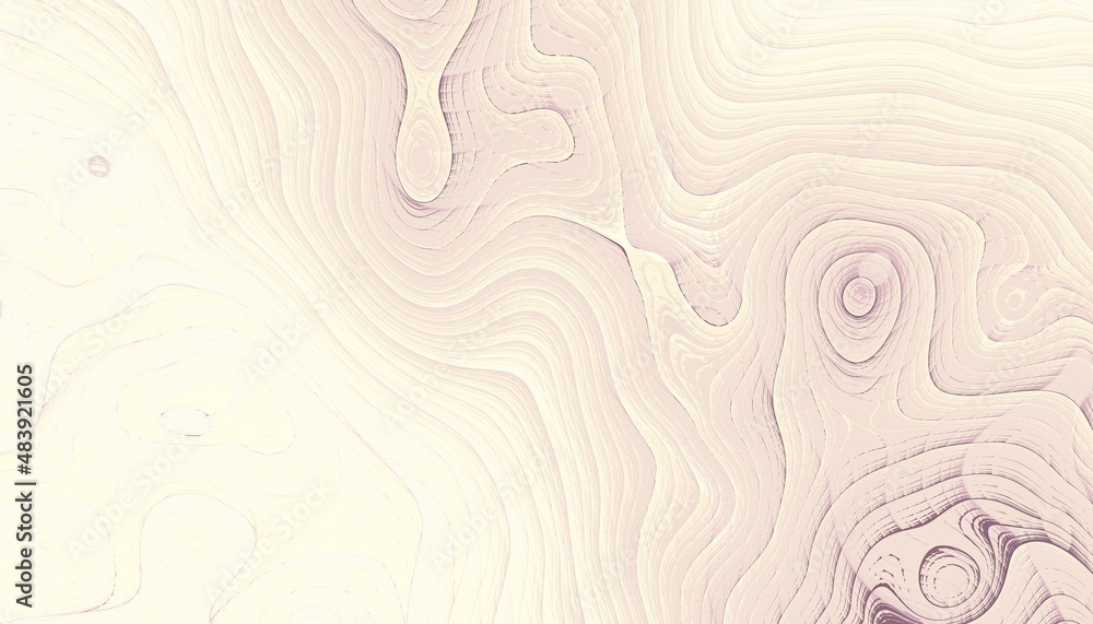 Abstract wavy fractal Abstract wavy fractal