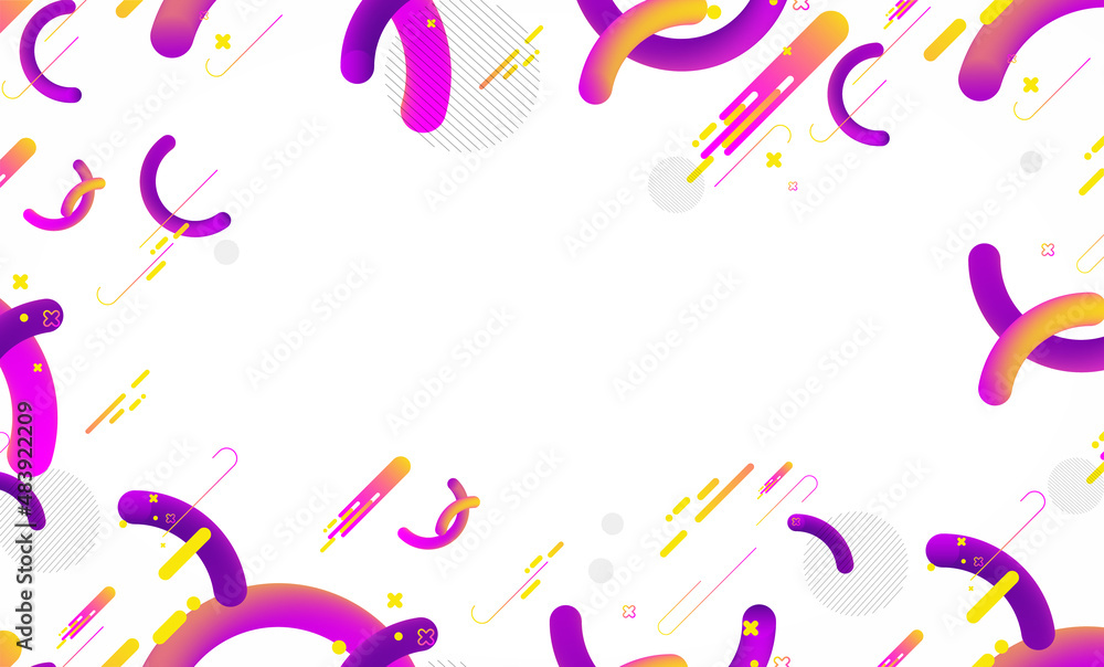 Fototapeta premium Abstract colorful background. Vector illustration