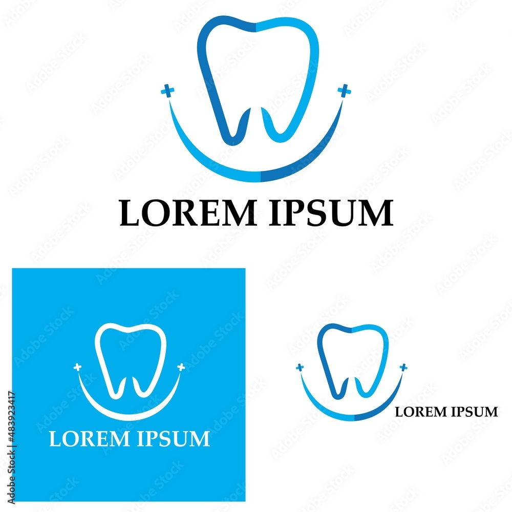 Dental logo Template vector illustration Dental logo Template vector illustration