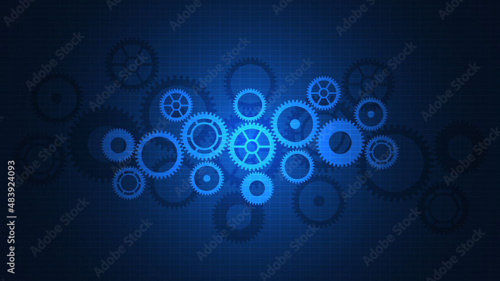 Cogs and gear wheel mechanisms. Concepts and ideas for hi-tech digital technology and engineering design. Cogs and gear wheel mechanisms. Concepts and ideas for hi-tech digital technology and engineering design.
