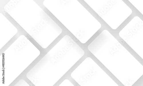 Blank Mobile App Screens Mockup for Showing UI Projects. Vector Illustration