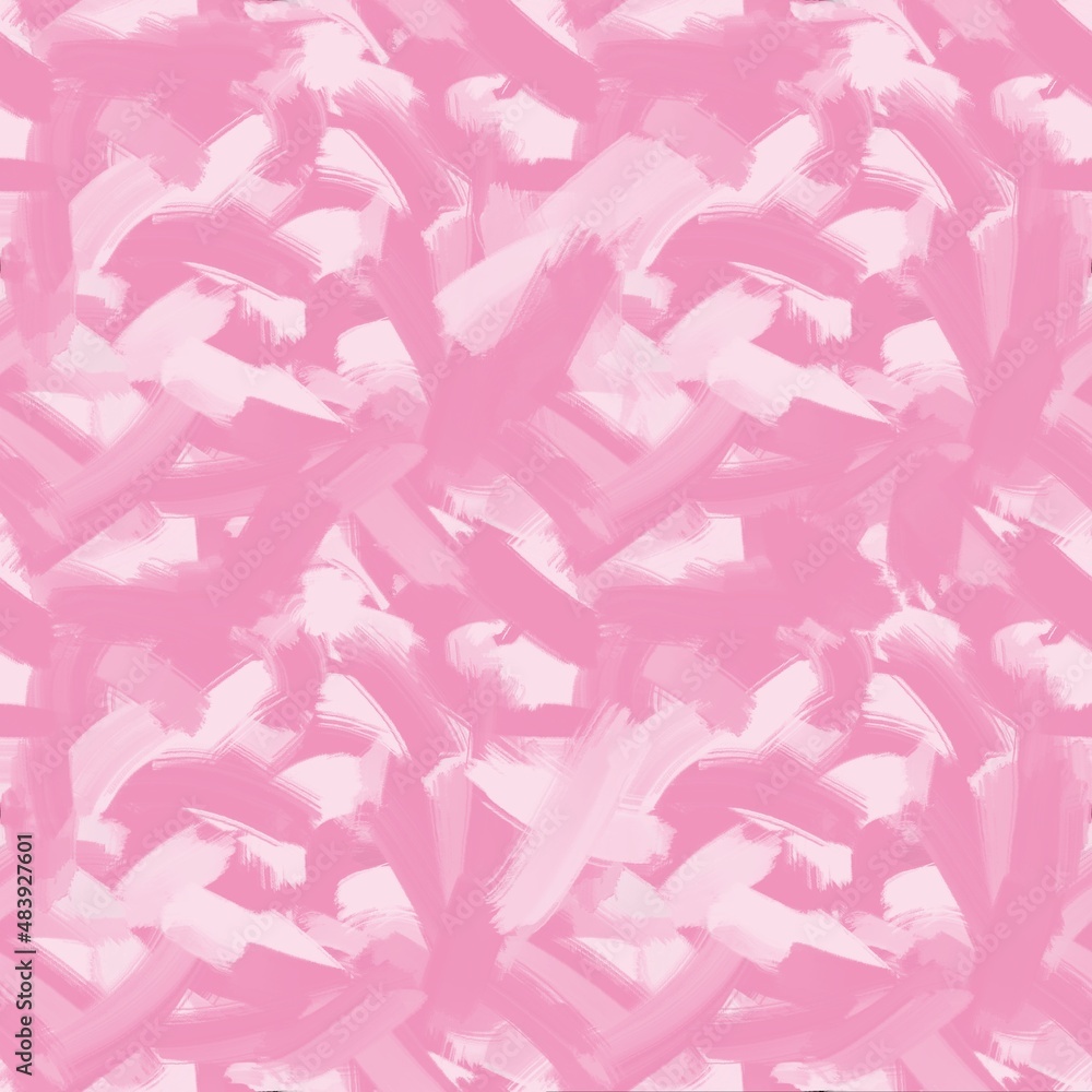 Pink digital paint brush strokes, seamless repeat pattern. Gradient camouflage background. Backdrop to use for valentines day, invitation, greeting cards, posters, montage, scrapbooking, banners. Pink digital paint brush strokes, seamless repeat pattern. Gradient camouflage background. Backdrop to use for valentines day, invitation, greeting cards, posters, montage, scrapbooking, banners.