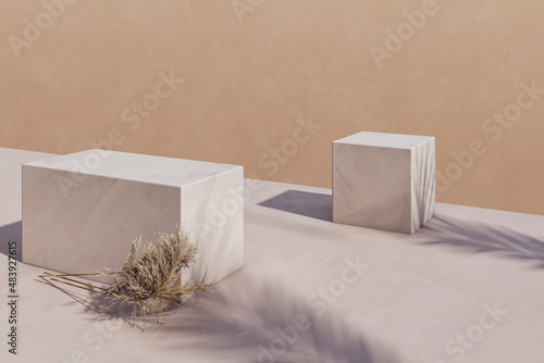 Neutrals Color Showcase, 3D Rendering