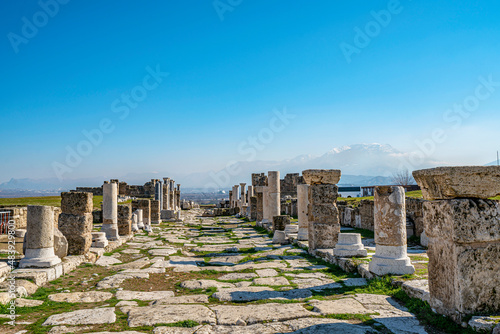 Laodikeia is one of the important archaeological remains for the region along with Hierapolis (Pamukkale) and Tripolis in Turkey photo