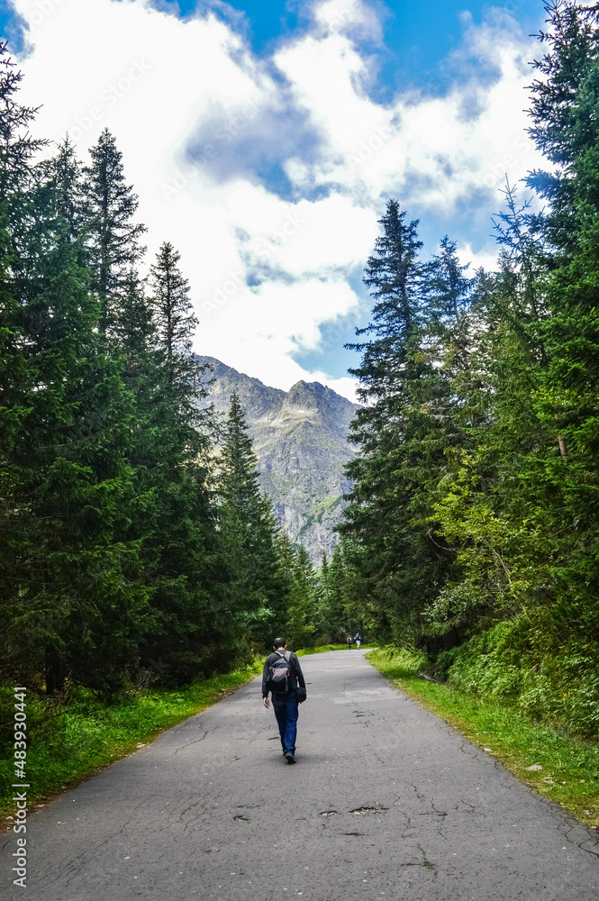 Trekking in the Tatra Mountains, Poland Trekking in the Tatra Mountains, Poland