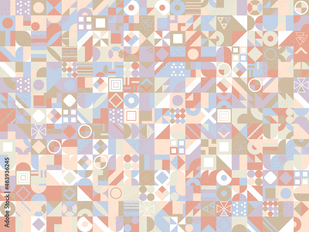 Abstract shapes compositions. Colorful background Abstract shapes compositions. Colorful background