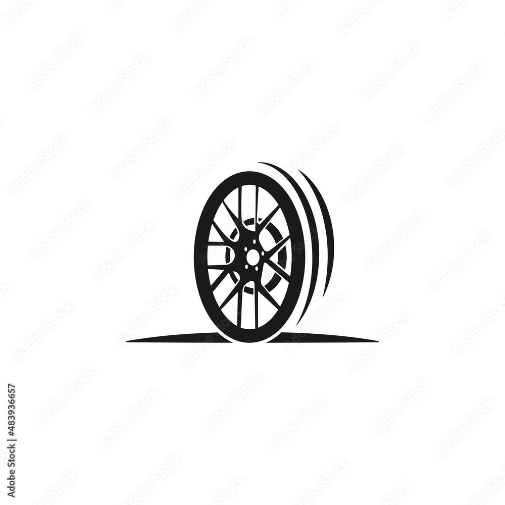 car Velg icon vector illustration logo template