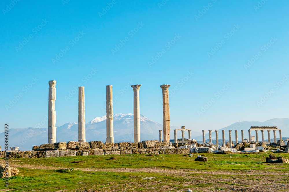 Laodikeia is one of the important archaeological remains for the region along with Hierapolis (Pamukkale) and Tripolis in Turkey