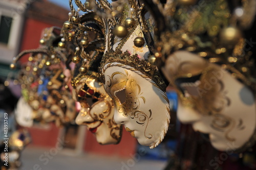 Venetian mask on the venetian market
