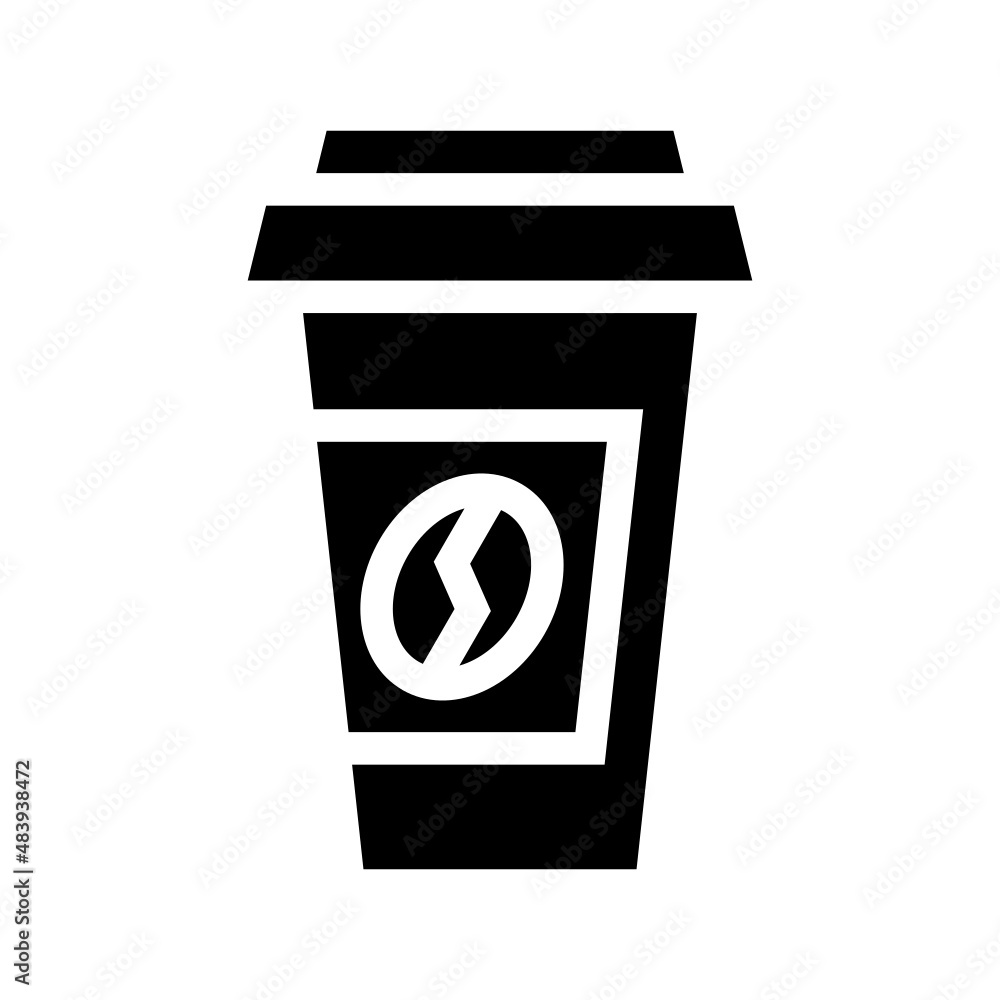 Espresso Coffee icon isolated on white background Espresso Coffee icon isolated on white background