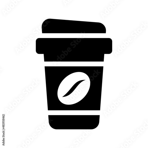 Espresso Coffee icon isolated on white background