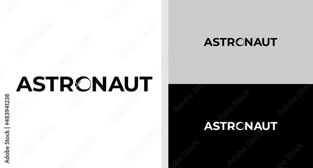 ASTRONAUT LOGO WORDMARK HELMET EDITABLE ASTRONAUT LOGO WORDMARK HELMET EDITABLE
