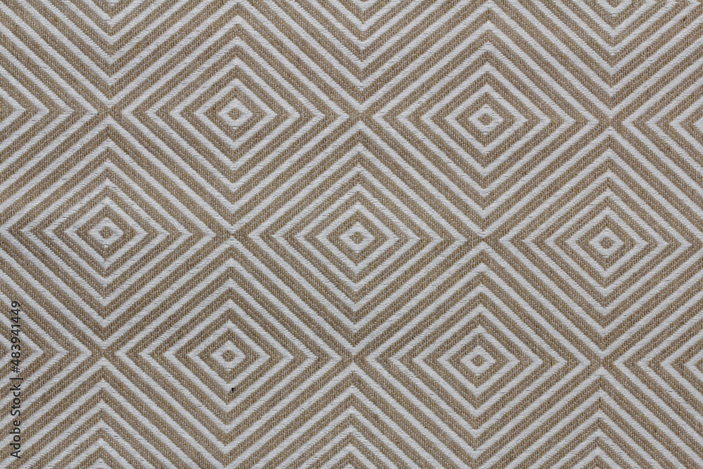 texture of jacquard fabric with geometric pattern texture of jacquard fabric with geometric pattern