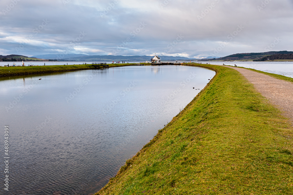 Sea Locks of the Caledonian Canal at Inverness