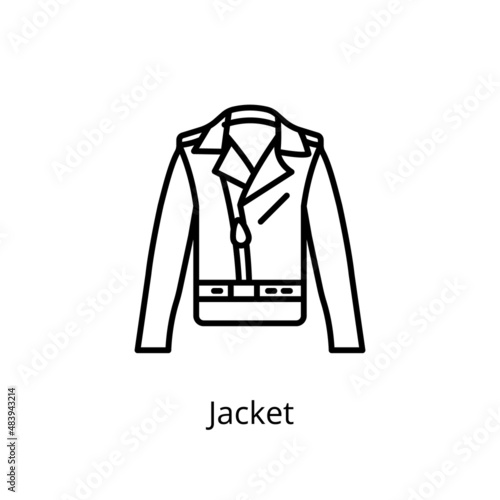 Jacket icon in vector. Logotype