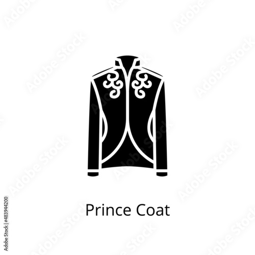 Prince Coat icon in vector. Logotype