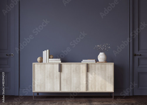 фотографія Interior mockup.3d rendering.