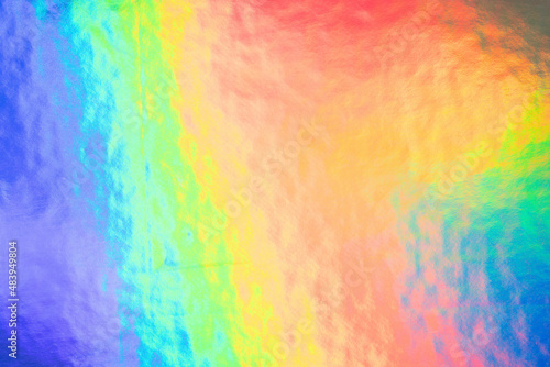 An iridescent holographic foil background pastel colors