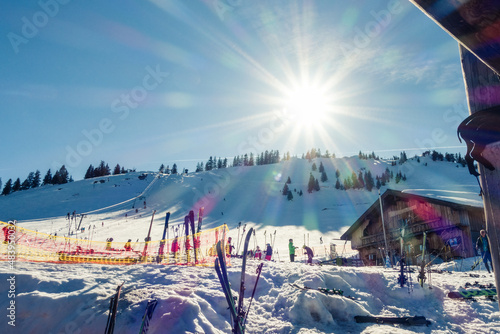 Fototapeta Naklejka Na Ścianę i Meble -  Sonnenalm