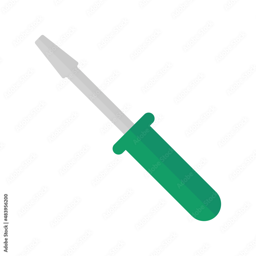 Screwdriver icon. Useful tool. Vector. Screwdriver icon. Useful tool. Vector.