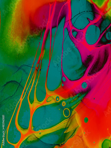 Modern art. Contemporary art. Trendy wallpaper. Abstract painting, can be used as a background for wallpapers, posters, websites.