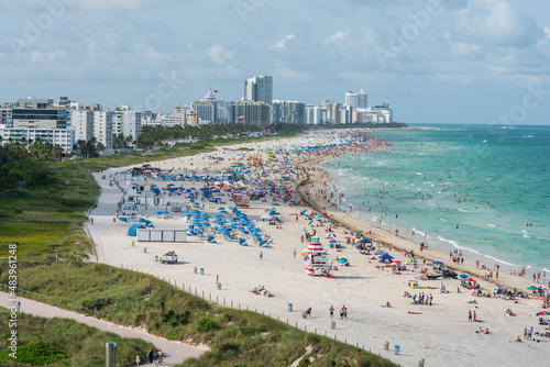 View from Miami Beach, Florida.