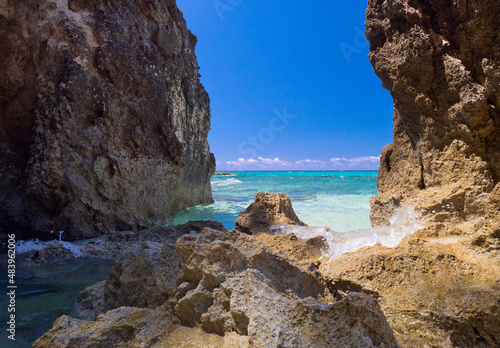 Gialos beach on Kefalonia island