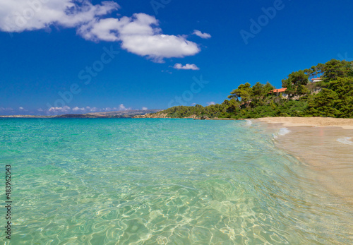 Fototapeta Naklejka Na Ścianę i Meble -  Gialos beach on Kefalonia island