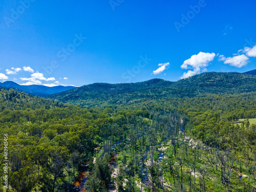 landscape with mountains