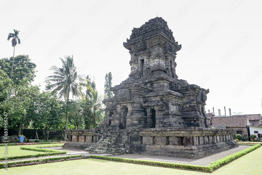 Fototapeta premium Candi Singosari Temple Memorial. Ancient ruin in Malang, East Java, Indonesia.