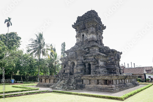 Candi Singosari Temple Memorial. Ancient ruin in Malang, East Java, Indonesia.