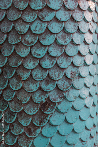 Wallpaper Mural Schuppen aus Metall Torontodigital.ca