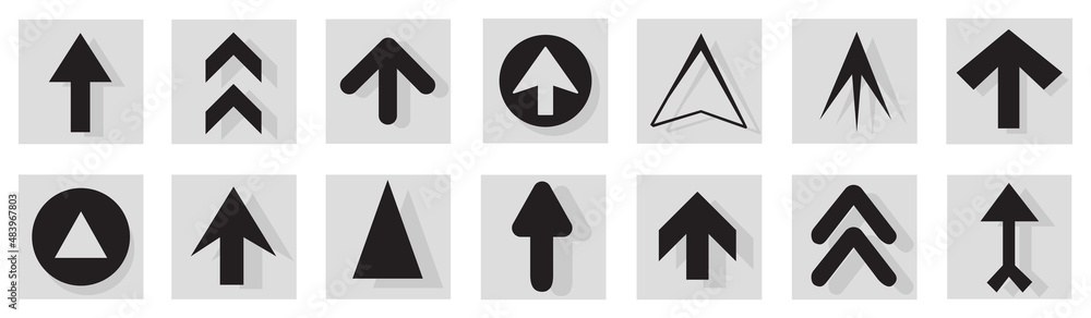 Arrow icon set isolated on background. Arrows vector collection. Different arrow icons in flat style. Creative arrows template for web site, app, graphic design, ui and logo. Arrow vector symbol Arrow icon set isolated on background. Arrows vector collection. Different arrow icons in flat style. Creative arrows template for web site, app, graphic design, ui and logo. Arrow vector symbol