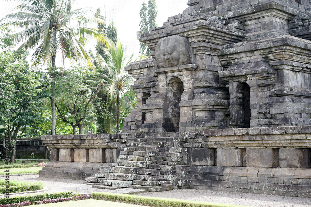 Candi Singosari Temple Memorial. Ancient ruin in Malang, East Java, Indonesia.