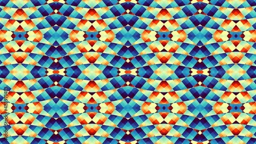 Digital fractal pattern. Abstract background.