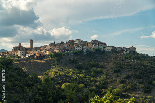 Views of the city of Gratallops, in Priorat (Catalonia, Spain).