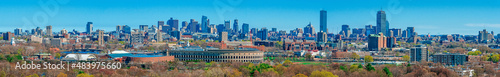 Panoramic view of Boston, Massachusetts, USA photo