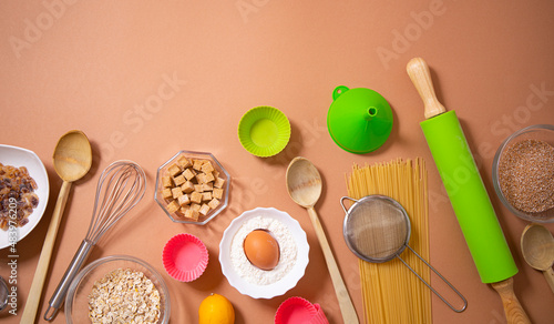 still life with sweets and spices