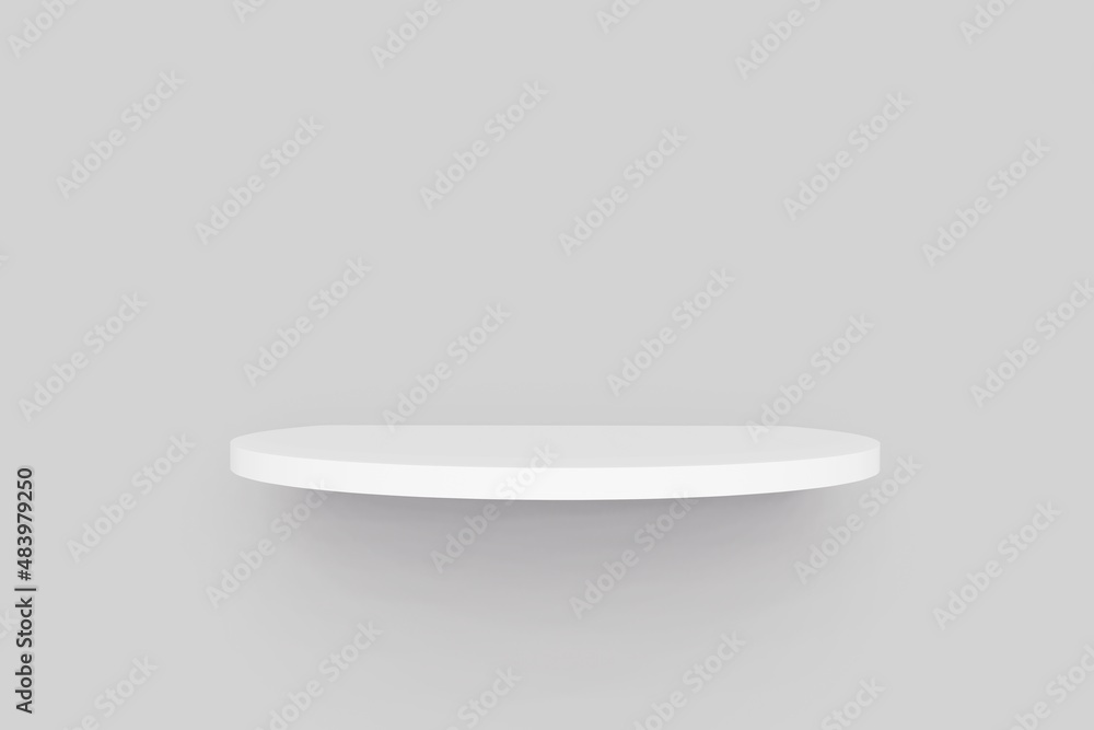 White pedestal display with box stand concept. Podium for brand promotion products, realistic 3d digital rendering White pedestal display with box stand concept. Podium for brand promotion products, realistic 3d digital rendering