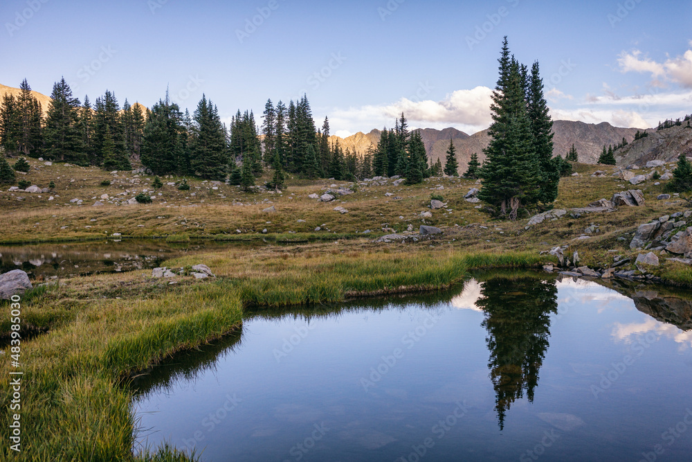 Fototapeta premium Landscape in the Holy Cross Wilderness, Colorado