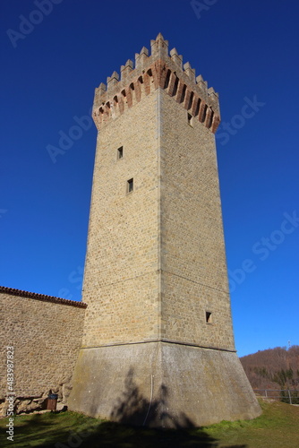 castle of montese village in the emilian apennines famous for the battles in the second world war seat of the gothic line photo