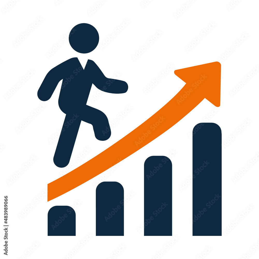 Analysis, growth icon. Editable vector graphics. Analysis, growth icon. Editable vector graphics.