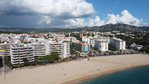 Small city by the sea, Spain