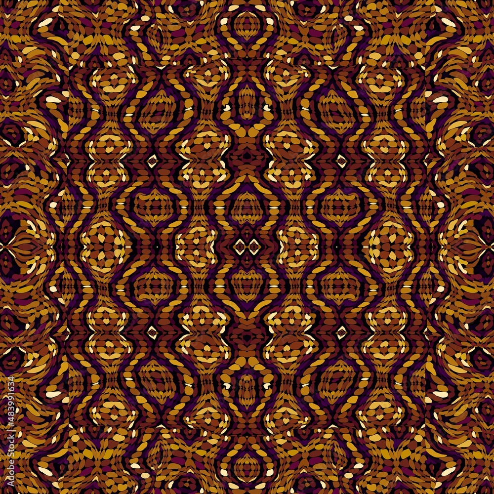 Abstract fractal pattern. Abstract fractal pattern.