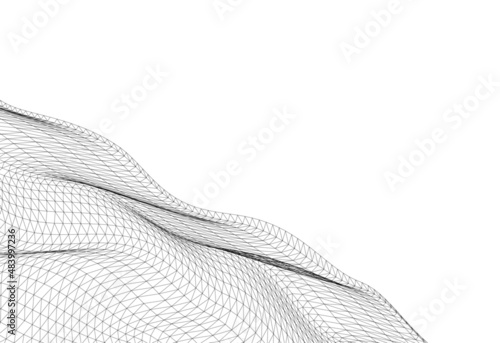 black and white abstract background