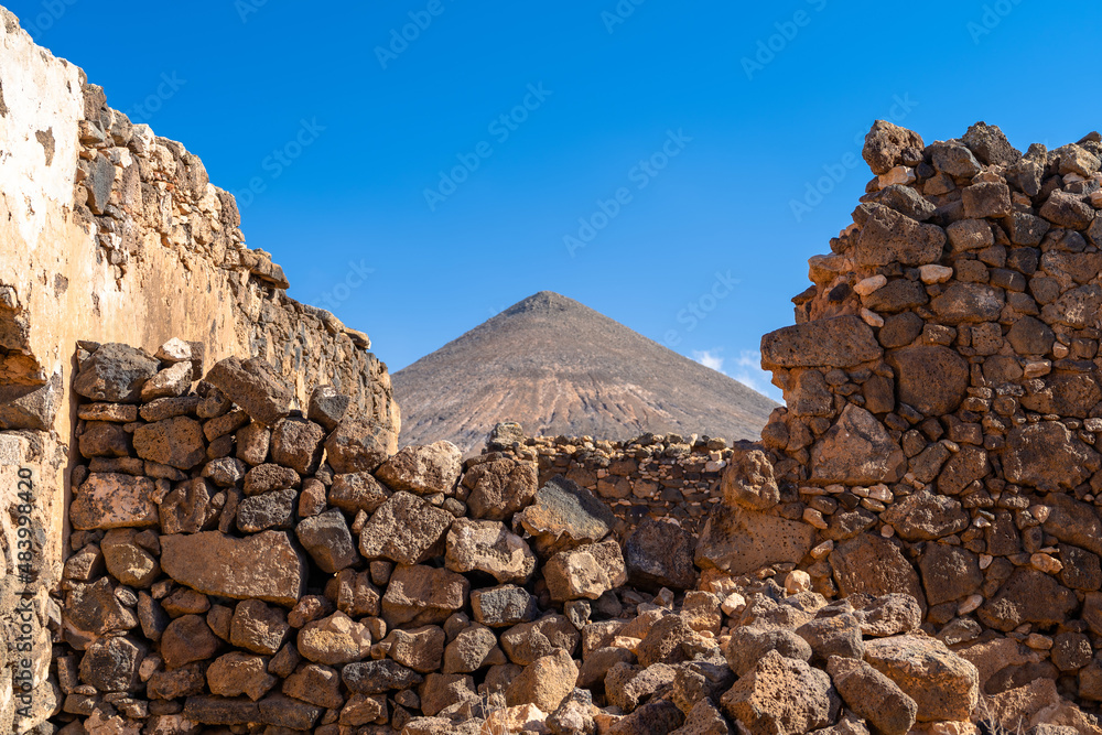 Ruins by the Mountain