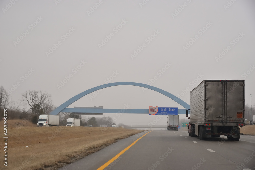 Ohio Winter Trucker Welcome
