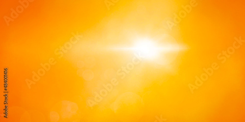 orange sun rays backgound