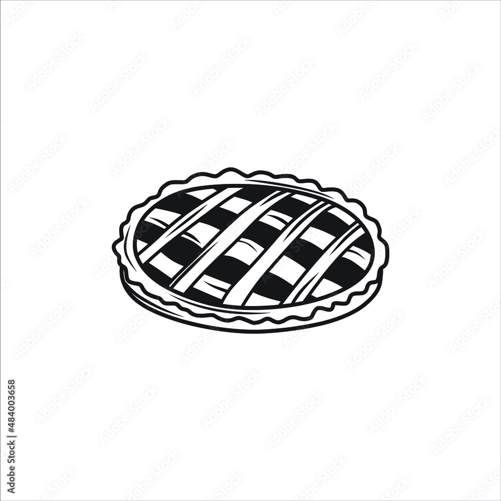 pie icons. Black on a white background pie icons. Black on a white background