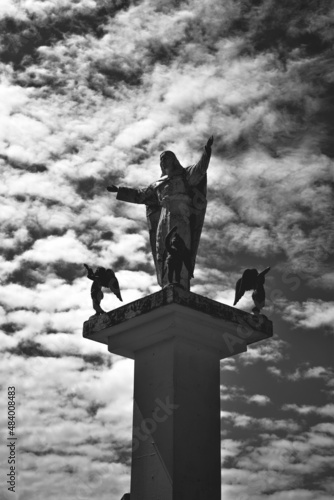 White Christ Viewpoint Ayacucho, Perú. 
